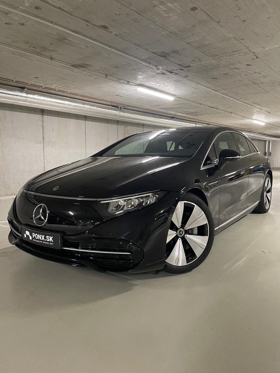 Mercedes EQS dovezený z Nemecka
